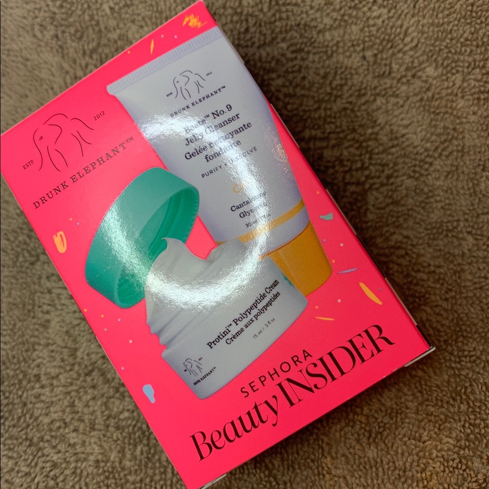 Drunk elephant samples.